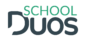 Gestión académica - Logo School Duos Color